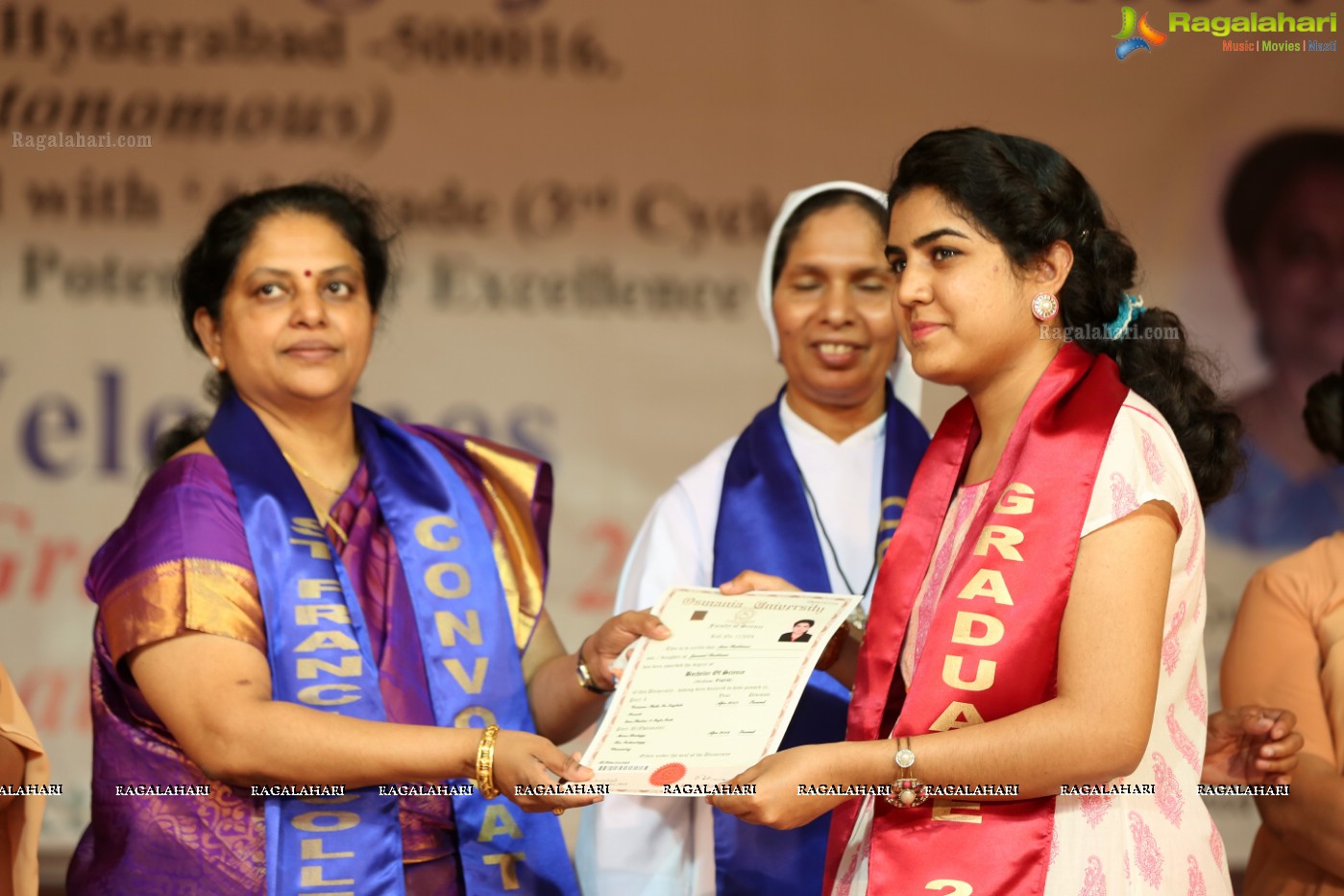 38th Convocation Ceremony of St. Francis College for Women, Hyderabad