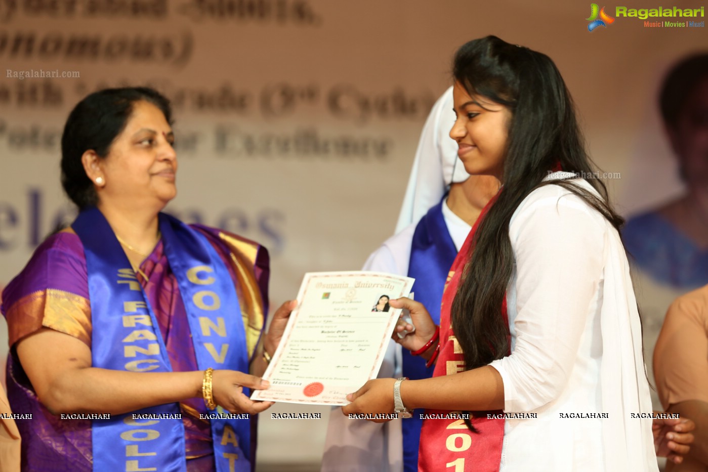 38th Convocation Ceremony of St. Francis College for Women, Hyderabad