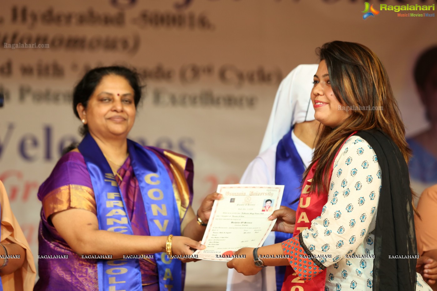 38th Convocation Ceremony of St. Francis College for Women, Hyderabad