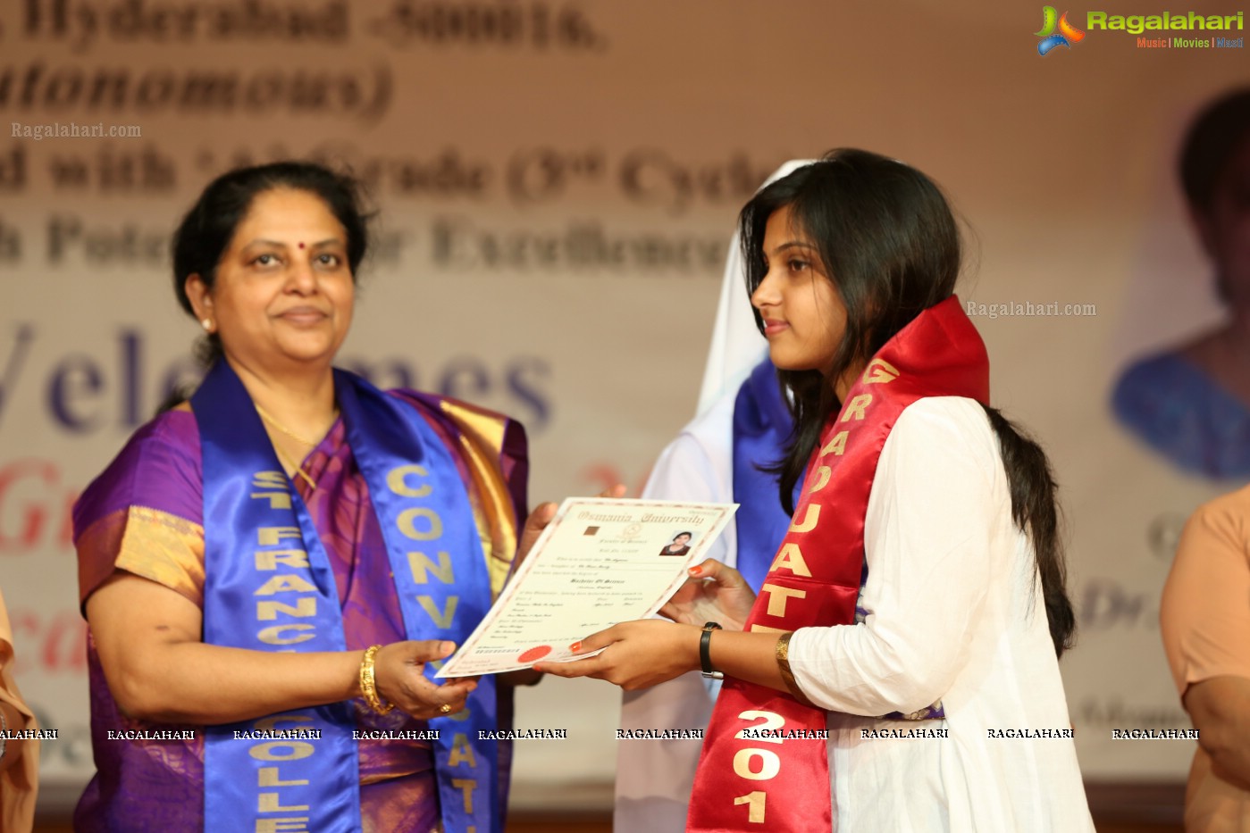 38th Convocation Ceremony of St. Francis College for Women, Hyderabad