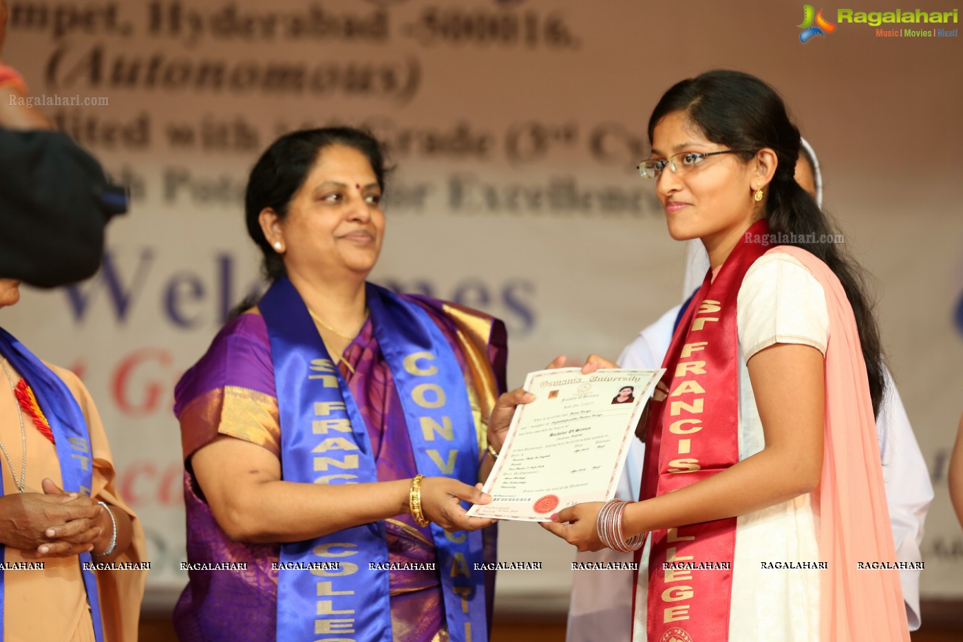 38th Convocation Ceremony of St. Francis College for Women, Hyderabad