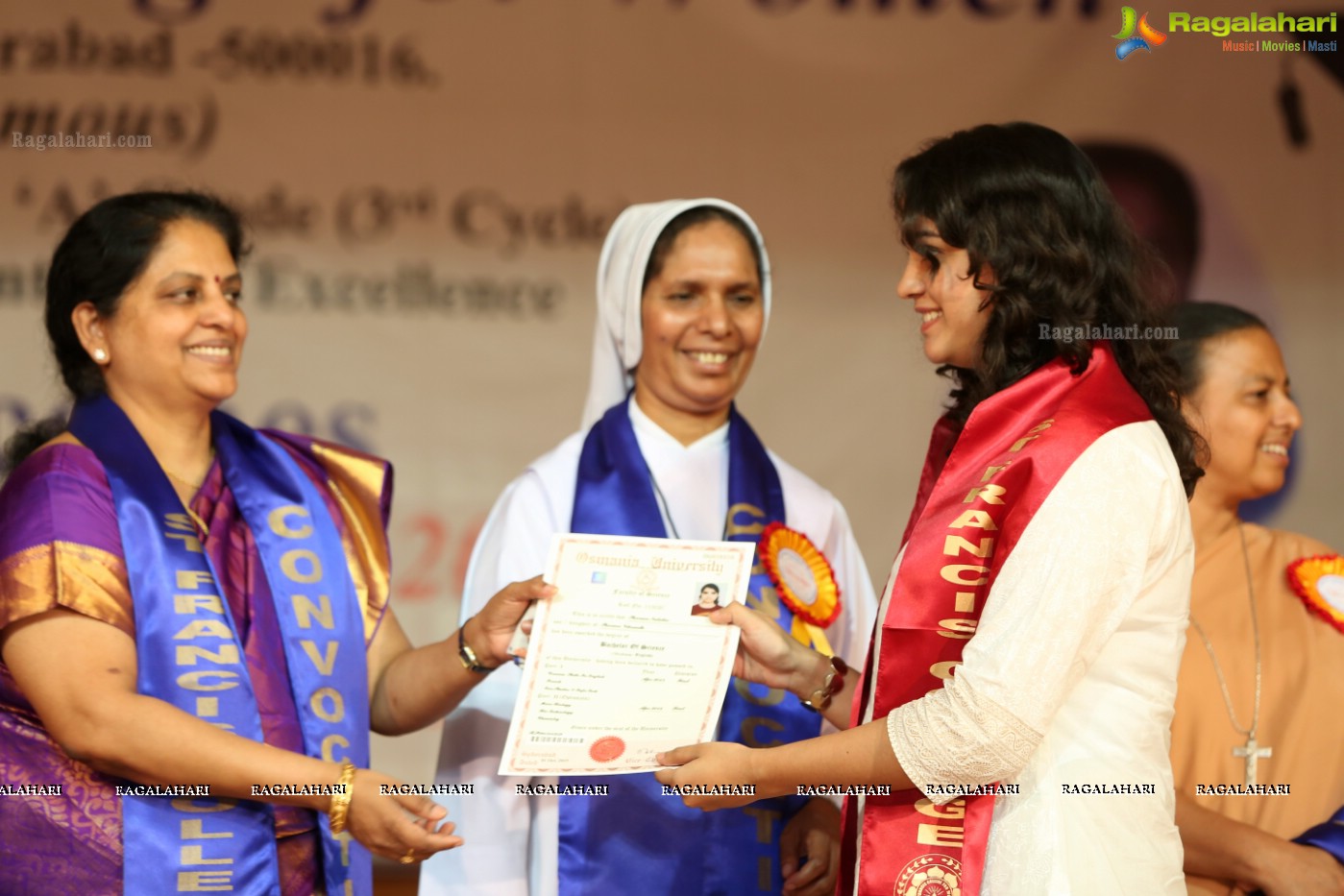 38th Convocation Ceremony of St. Francis College for Women, Hyderabad