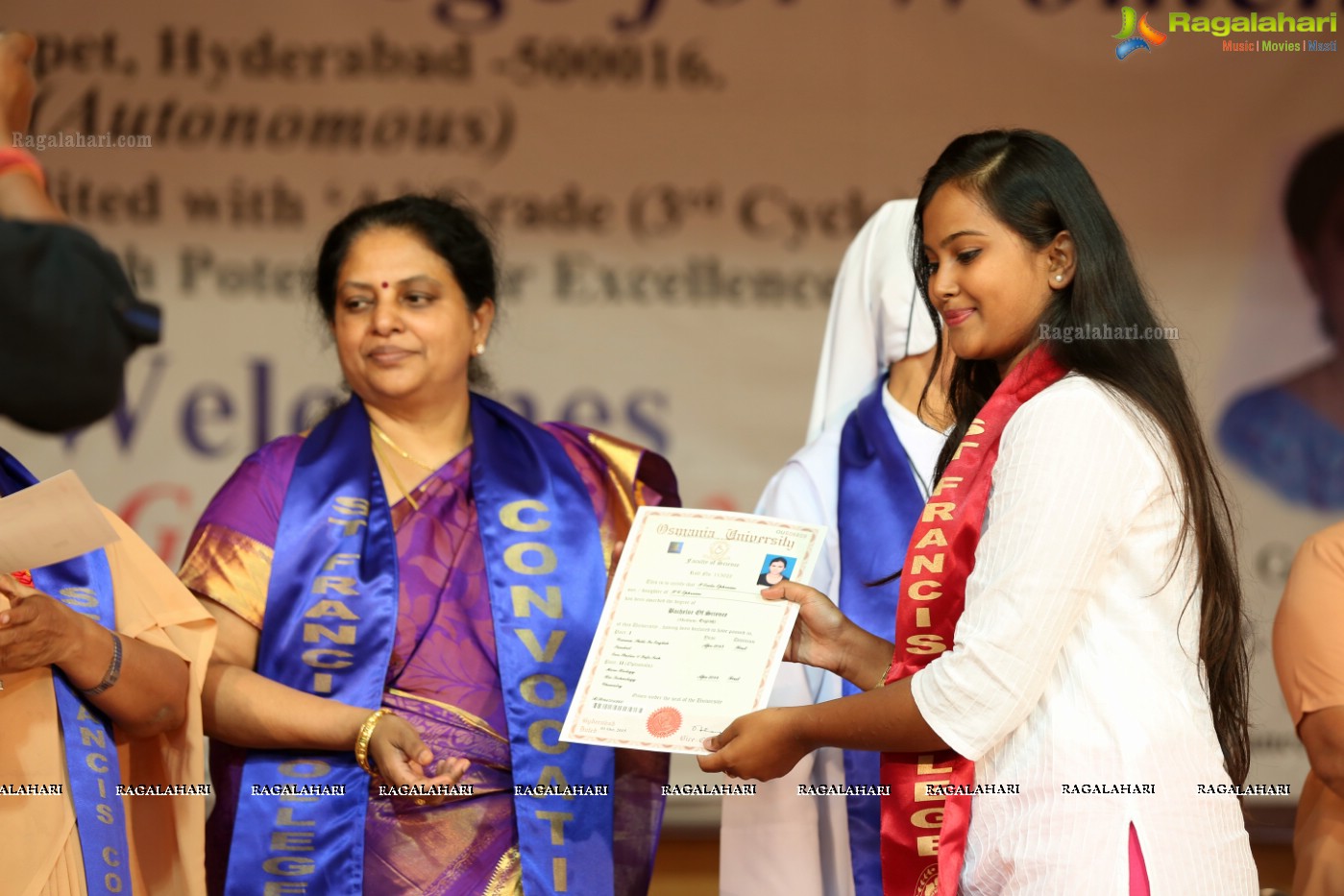 38th Convocation Ceremony of St. Francis College for Women, Hyderabad