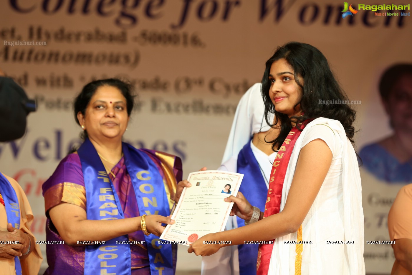 38th Convocation Ceremony of St. Francis College for Women, Hyderabad