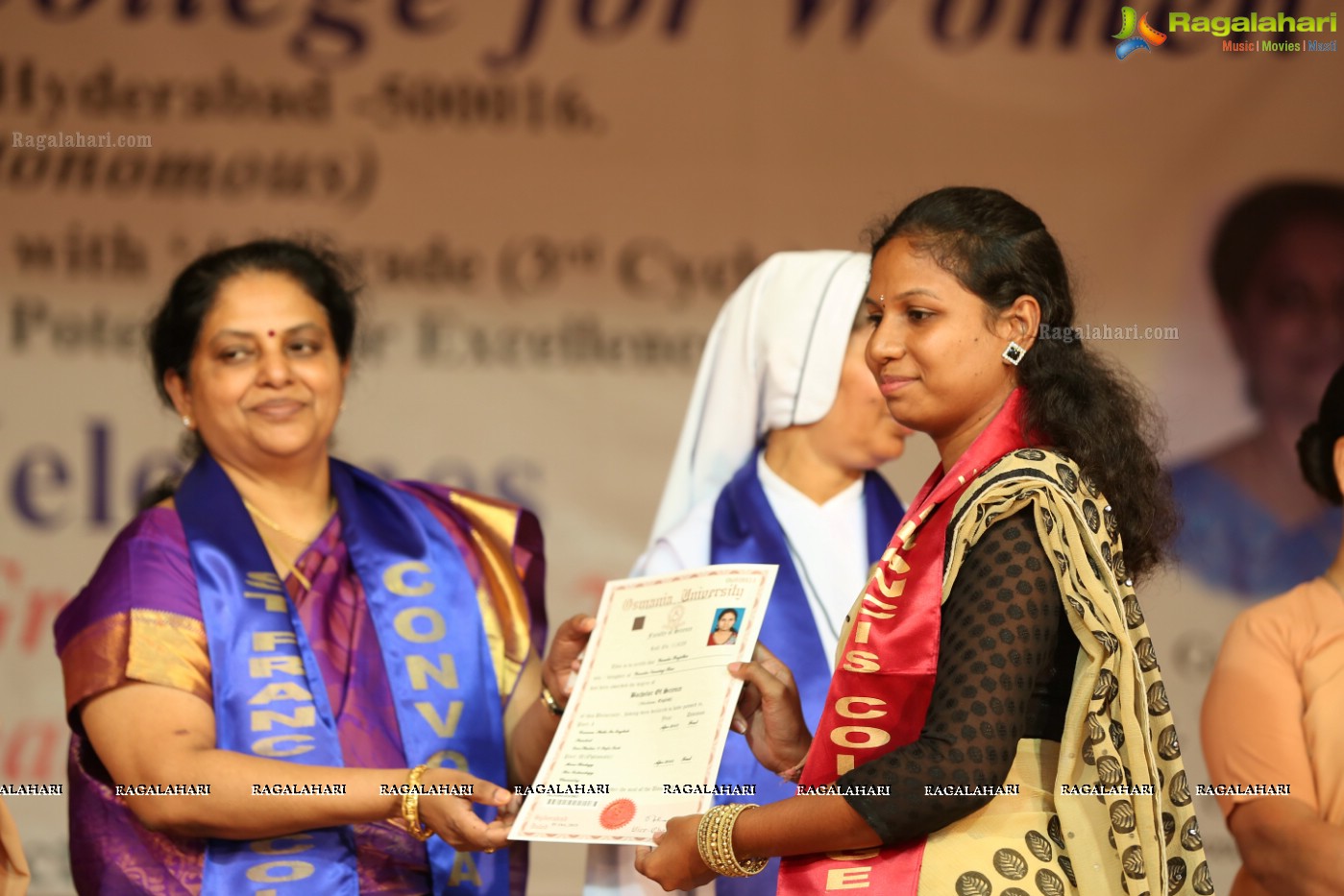 38th Convocation Ceremony of St. Francis College for Women, Hyderabad