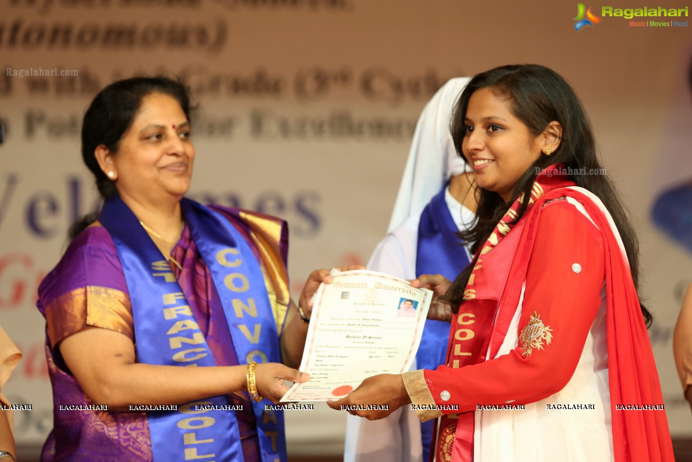 38th Convocation Ceremony of St. Francis College for Women, Hyderabad