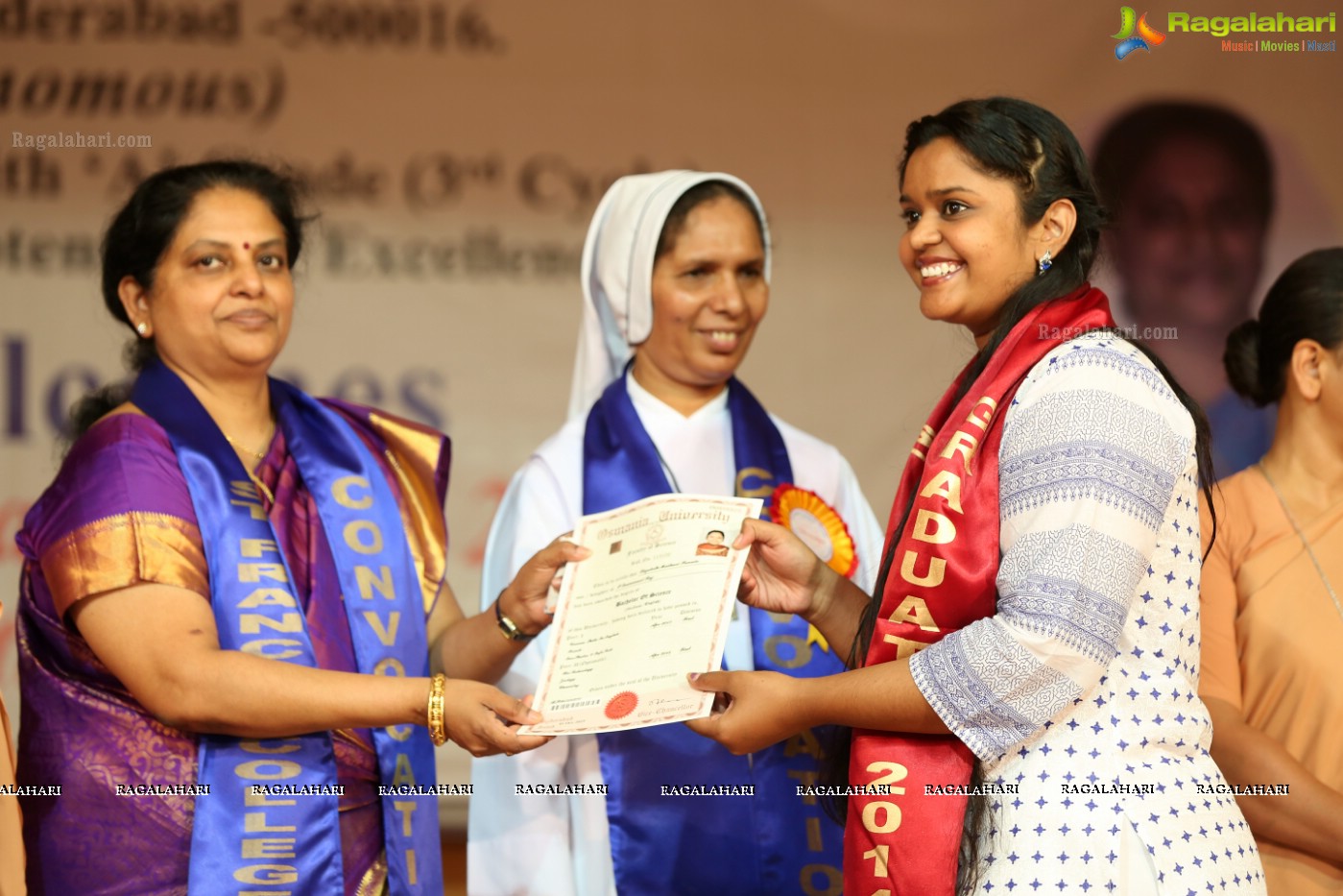 38th Convocation Ceremony of St. Francis College for Women, Hyderabad