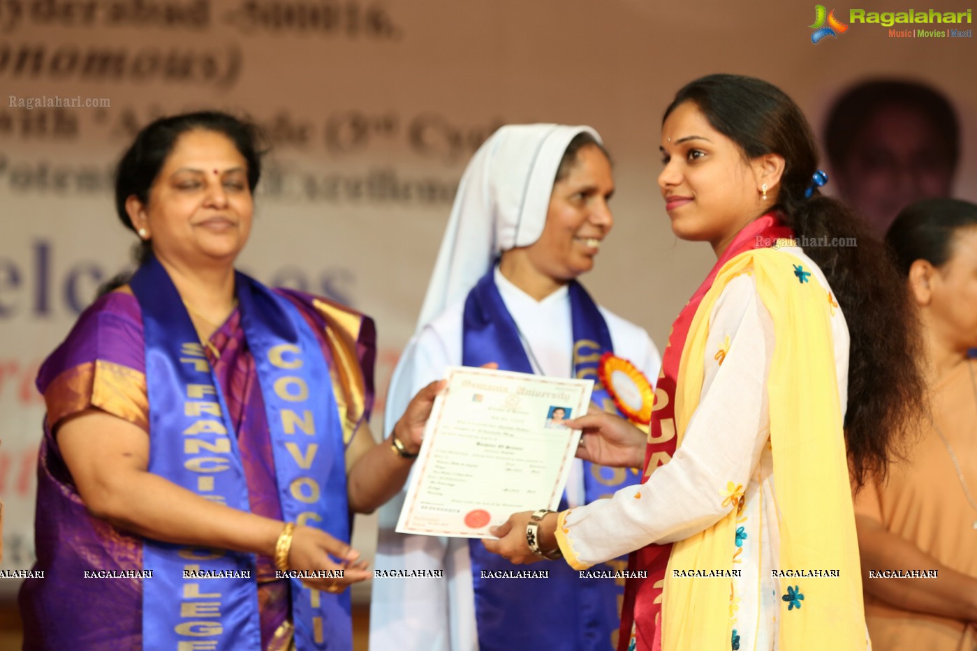 38th Convocation Ceremony of St. Francis College for Women, Hyderabad