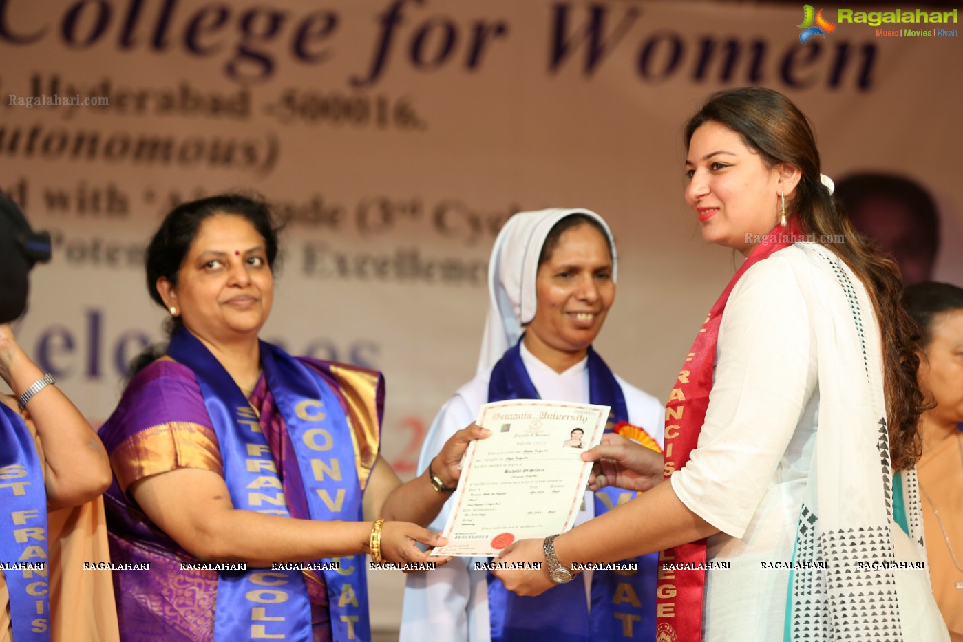 38th Convocation Ceremony of St. Francis College for Women, Hyderabad