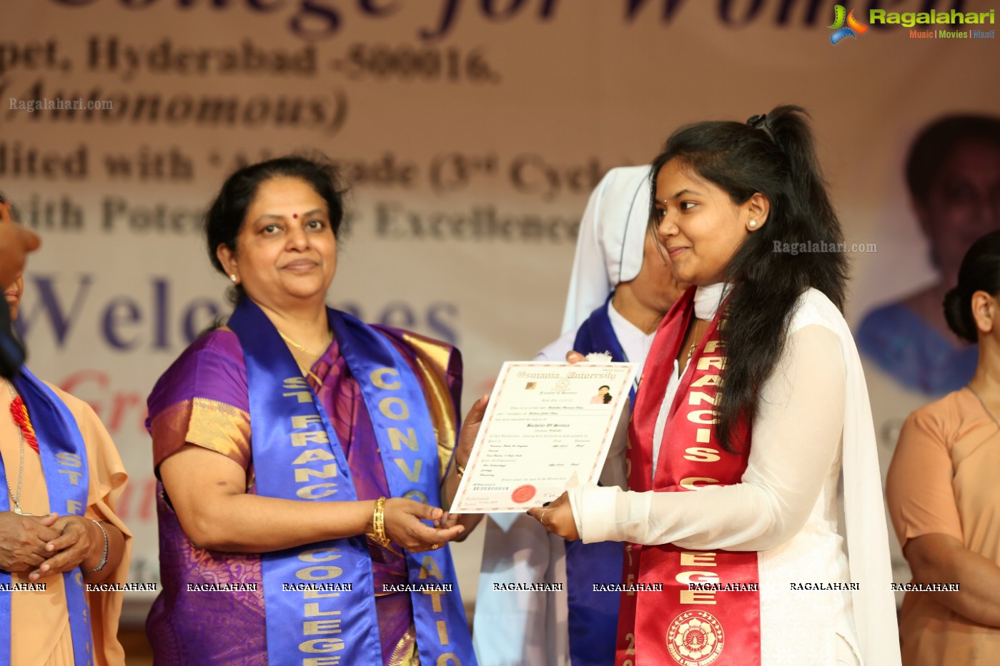 38th Convocation Ceremony of St. Francis College for Women, Hyderabad