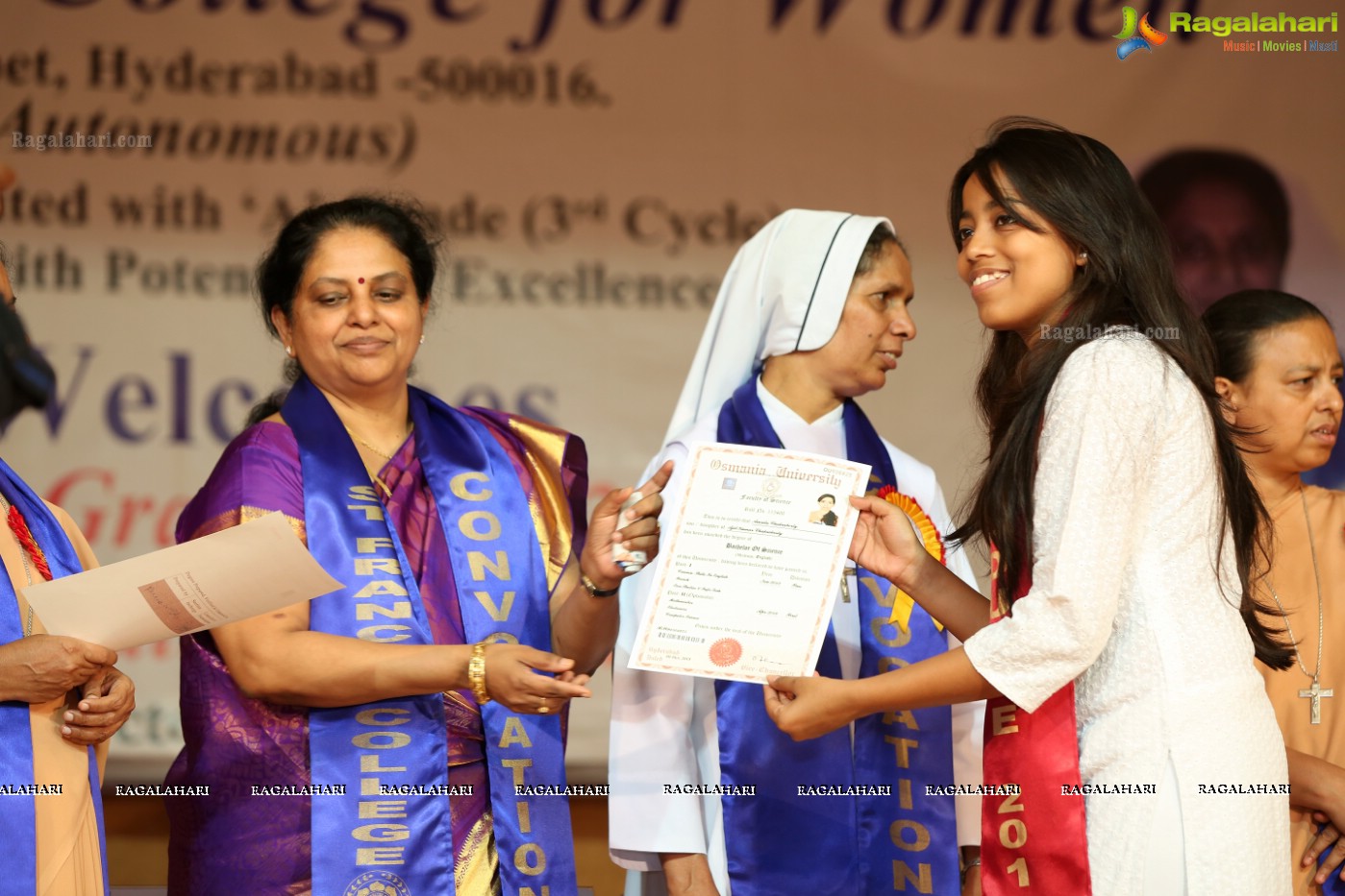 38th Convocation Ceremony of St. Francis College for Women, Hyderabad