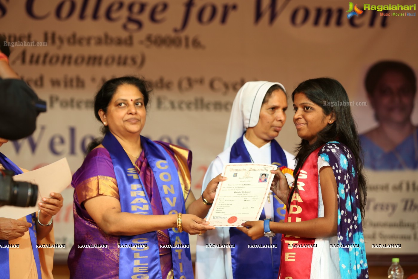 38th Convocation Ceremony of St. Francis College for Women, Hyderabad