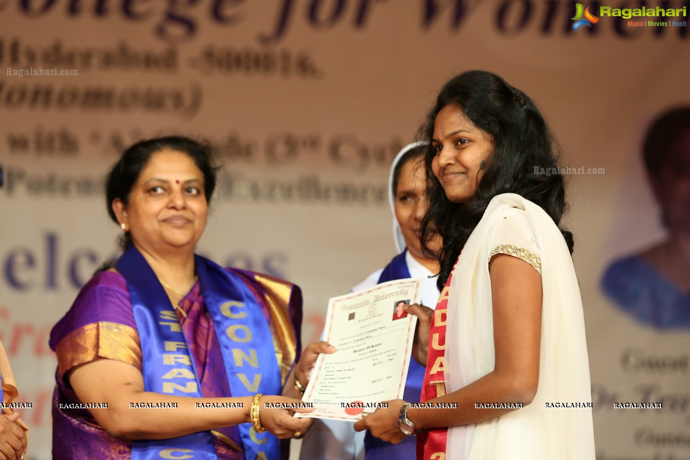 38th Convocation Ceremony of St. Francis College for Women, Hyderabad