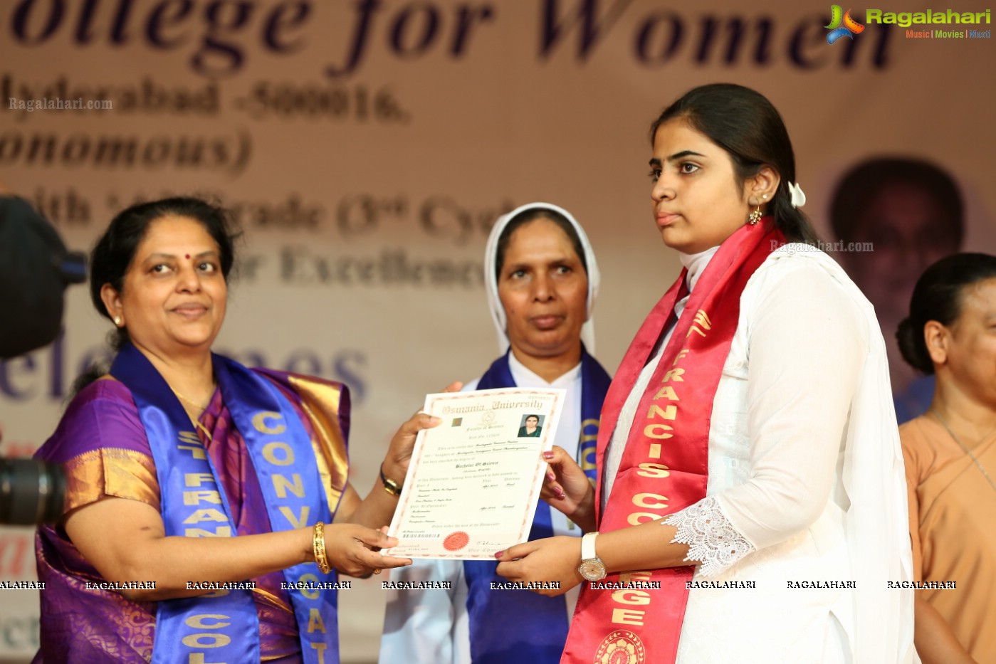 38th Convocation Ceremony of St. Francis College for Women, Hyderabad