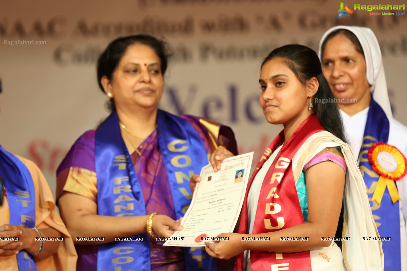 38th Convocation Ceremony of St. Francis College for Women, Hyderabad