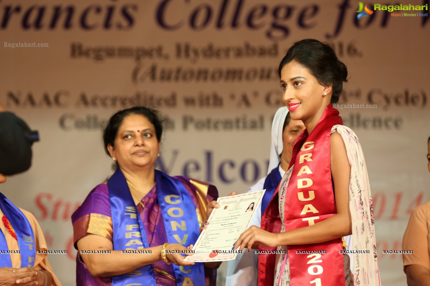 38th Convocation Ceremony of St. Francis College for Women, Hyderabad