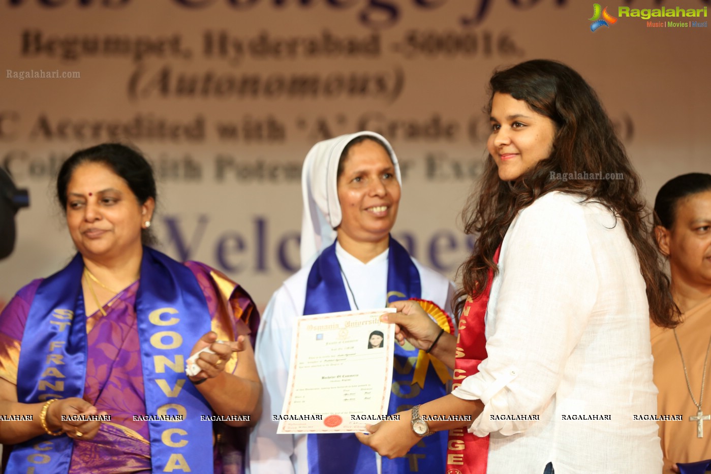 38th Convocation Ceremony of St. Francis College for Women, Hyderabad