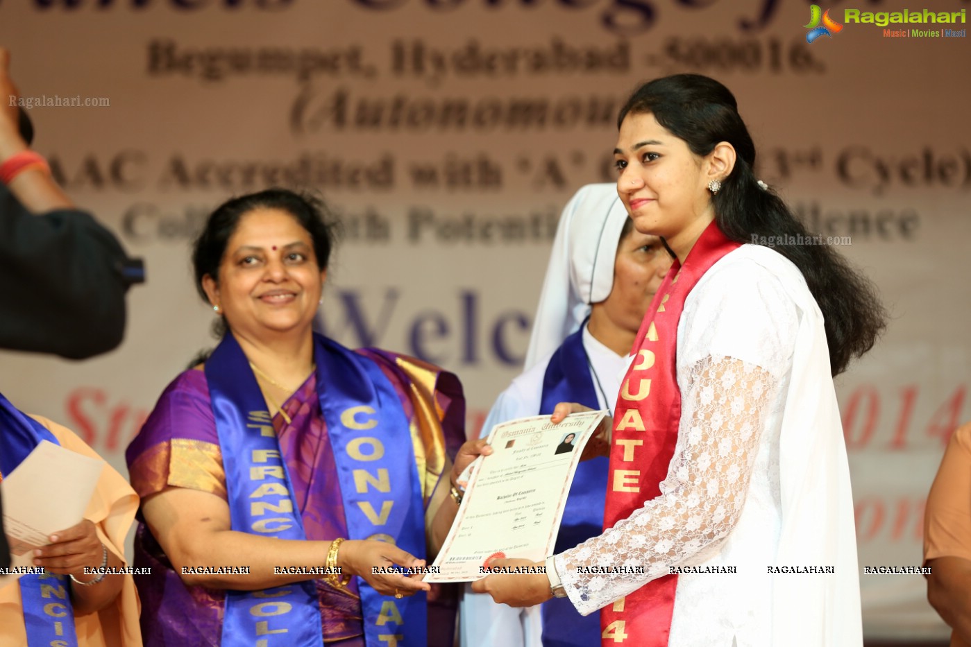 38th Convocation Ceremony of St. Francis College for Women, Hyderabad