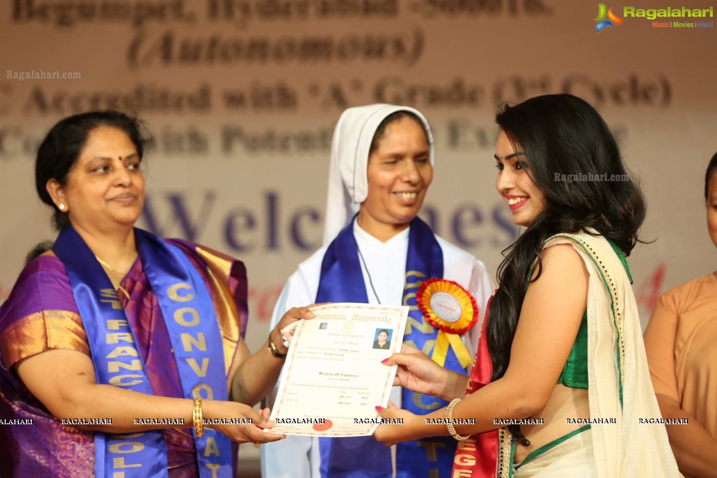 38th Convocation Ceremony of St. Francis College for Women, Hyderabad