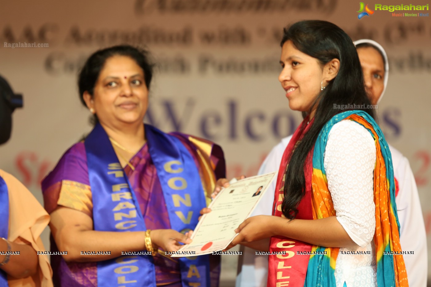 38th Convocation Ceremony of St. Francis College for Women, Hyderabad