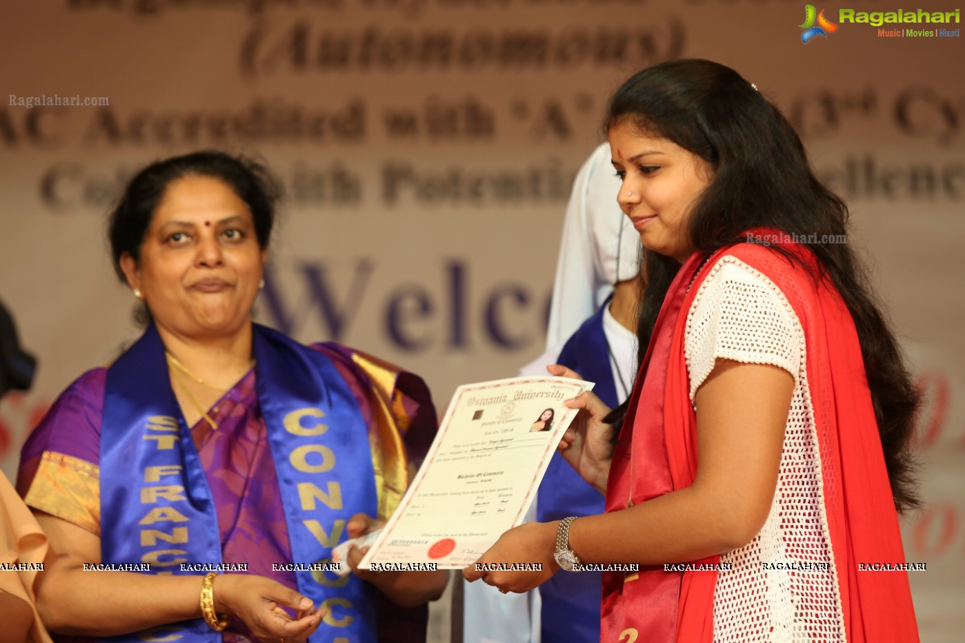 38th Convocation Ceremony of St. Francis College for Women, Hyderabad