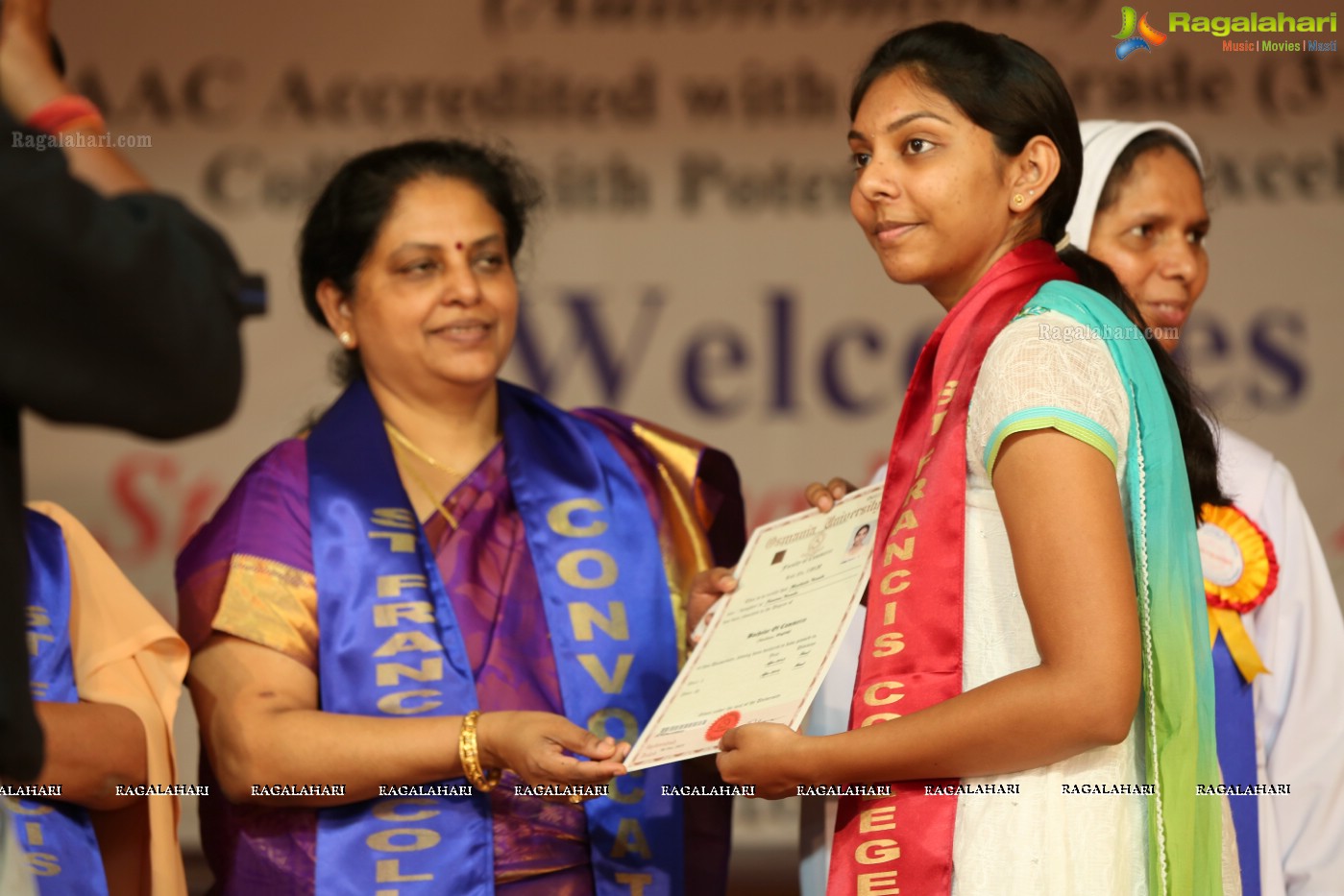 38th Convocation Ceremony of St. Francis College for Women, Hyderabad