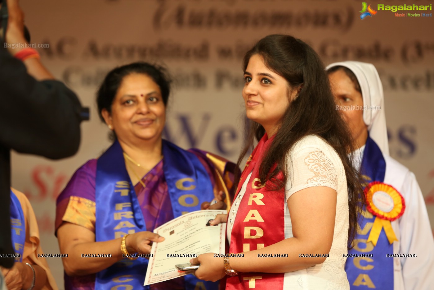 38th Convocation Ceremony of St. Francis College for Women, Hyderabad