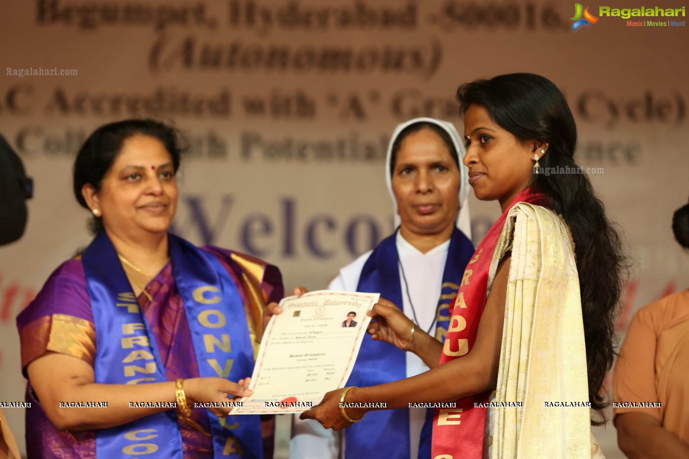 38th Convocation Ceremony of St. Francis College for Women, Hyderabad