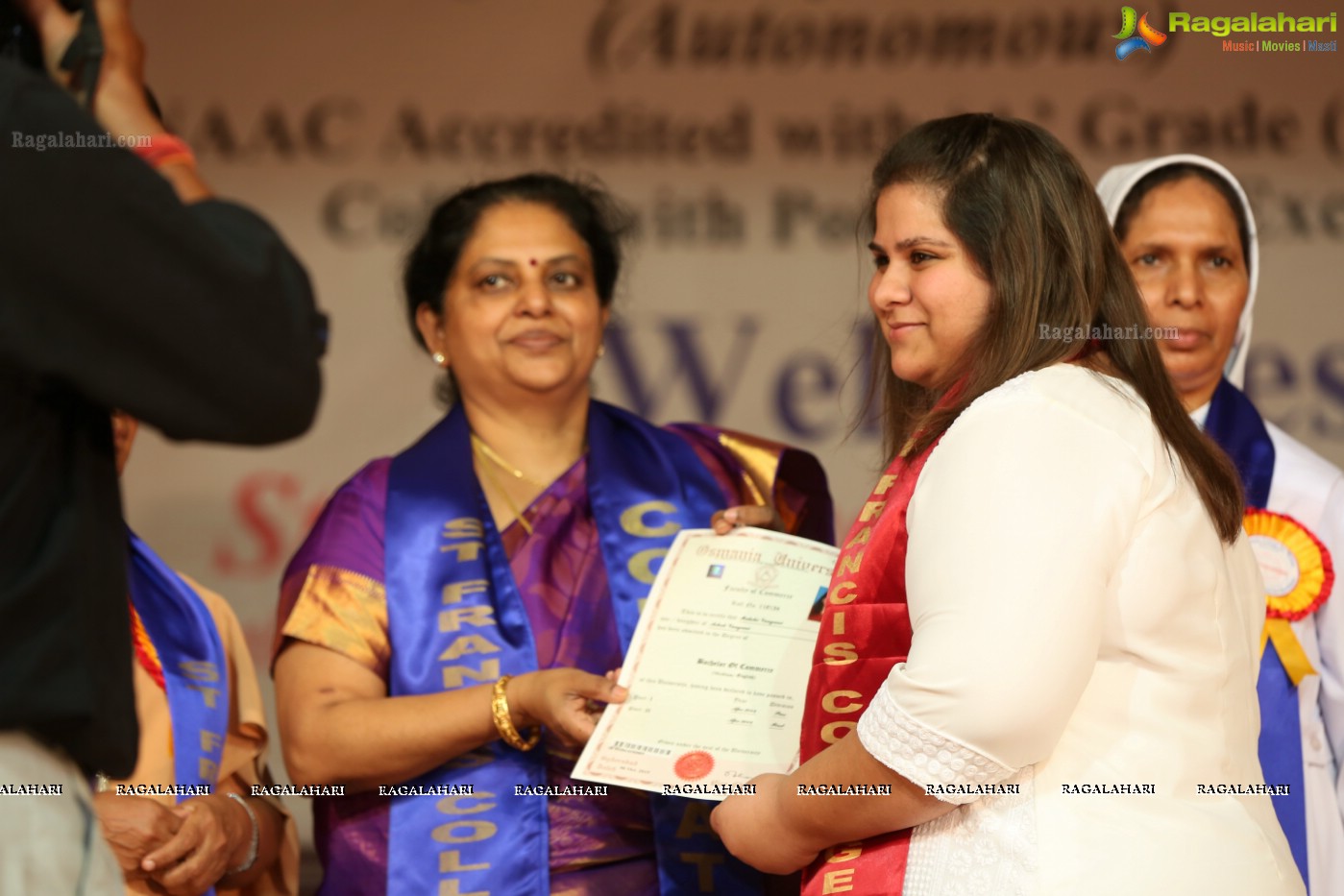 38th Convocation Ceremony of St. Francis College for Women, Hyderabad