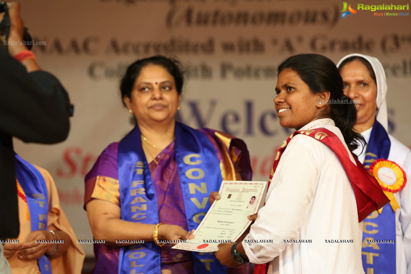 38th Convocation Ceremony of St. Francis College for Women, Hyderabad