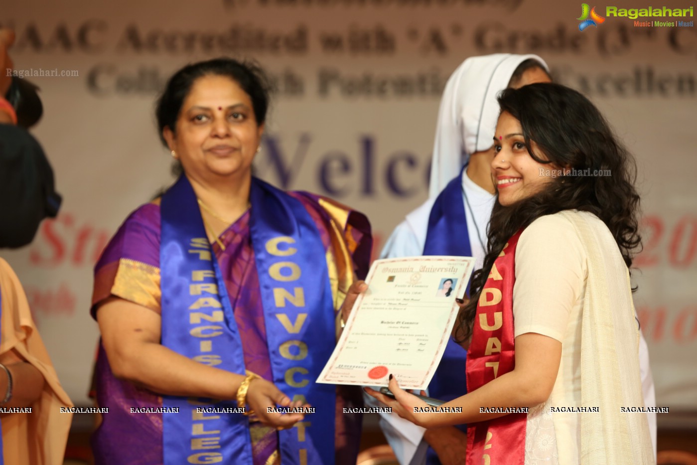 38th Convocation Ceremony of St. Francis College for Women, Hyderabad