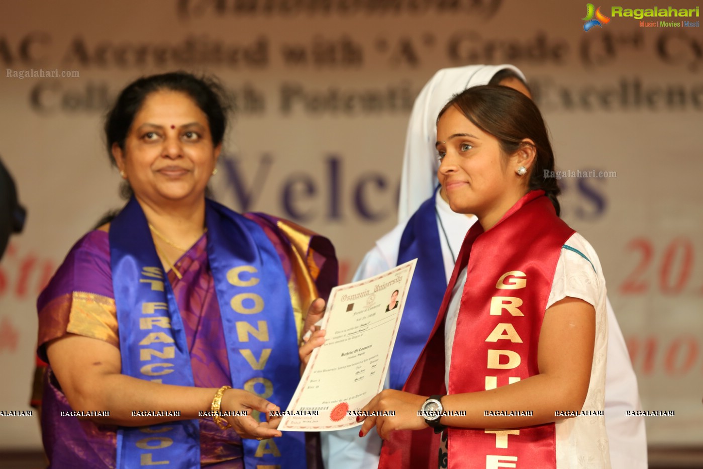 38th Convocation Ceremony of St. Francis College for Women, Hyderabad