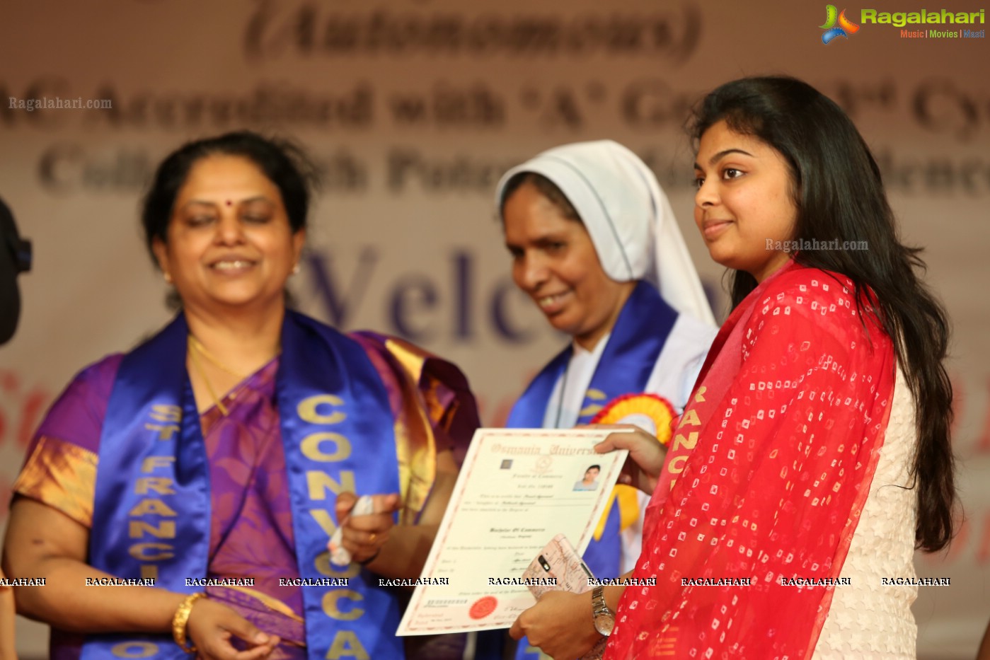 38th Convocation Ceremony of St. Francis College for Women, Hyderabad