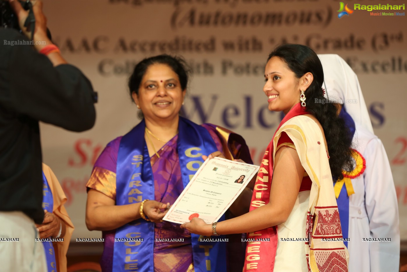 38th Convocation Ceremony of St. Francis College for Women, Hyderabad