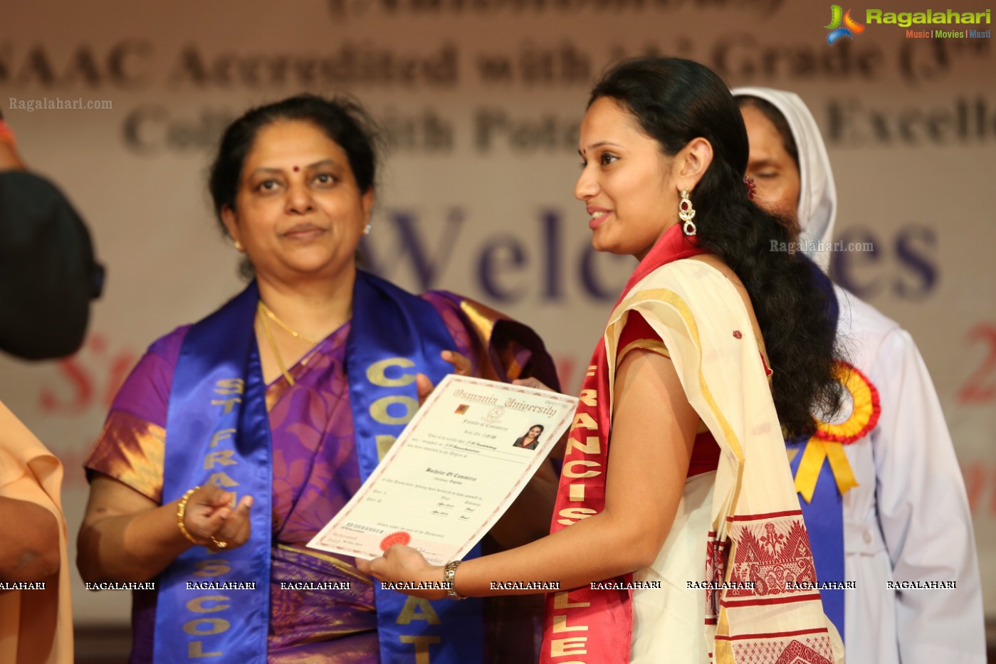 38th Convocation Ceremony of St. Francis College for Women, Hyderabad