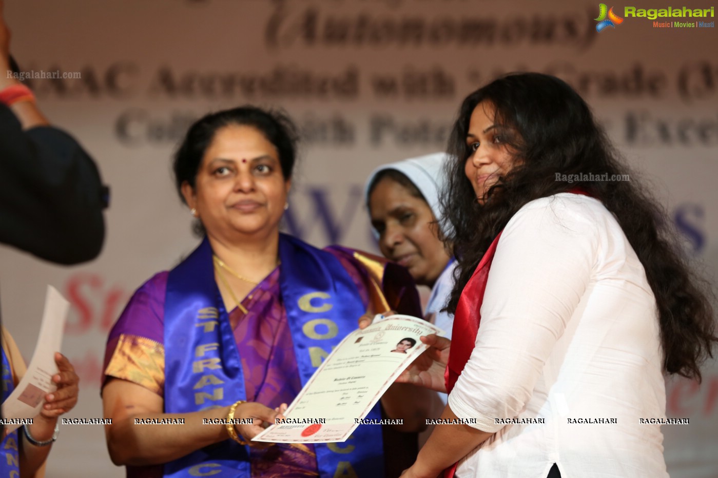 38th Convocation Ceremony of St. Francis College for Women, Hyderabad