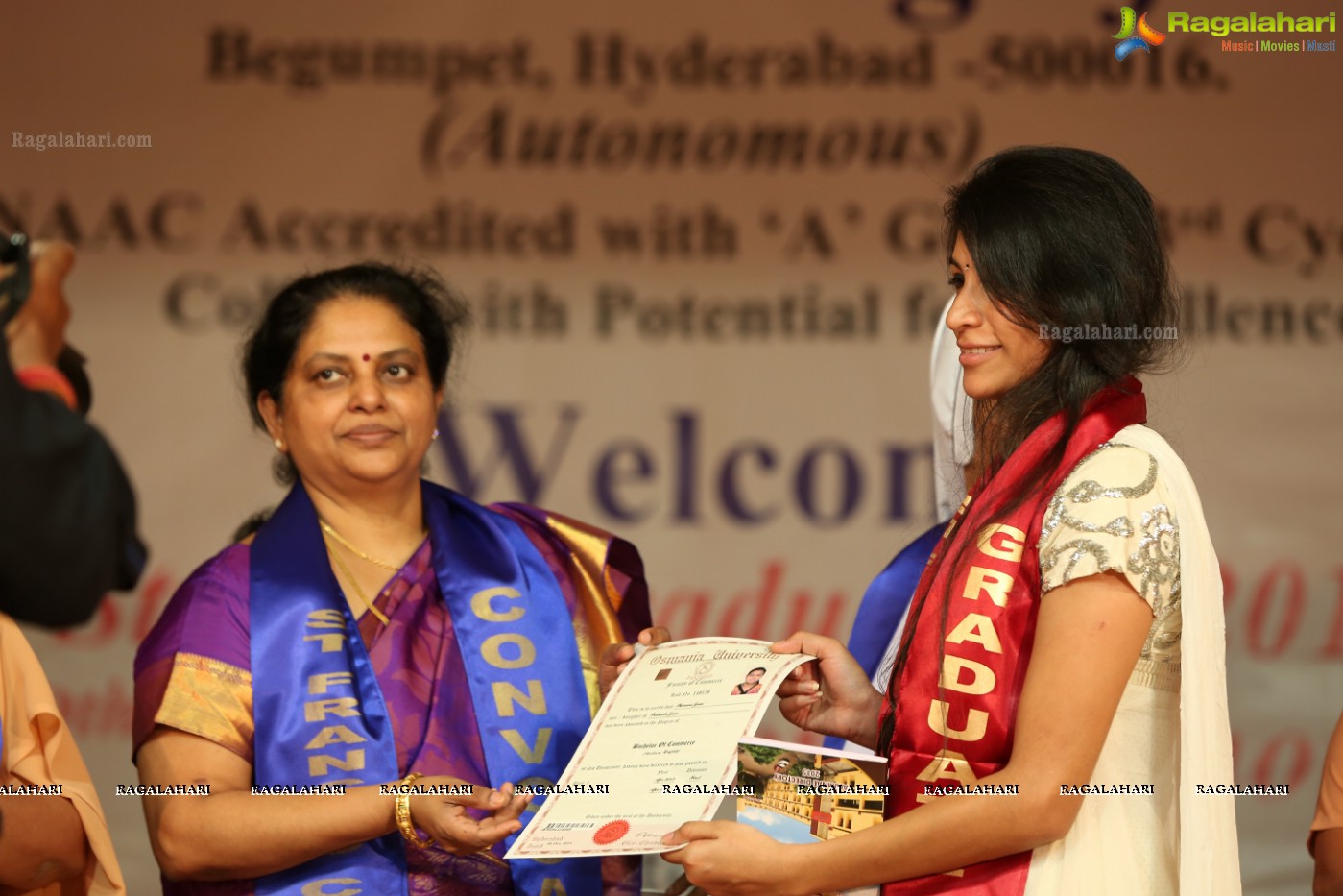 38th Convocation Ceremony of St. Francis College for Women, Hyderabad