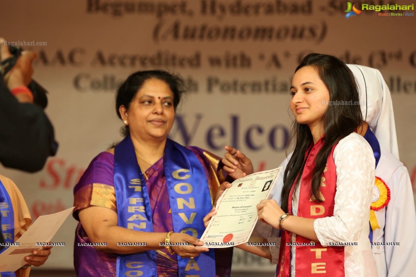 38th Convocation Ceremony of St. Francis College for Women, Hyderabad