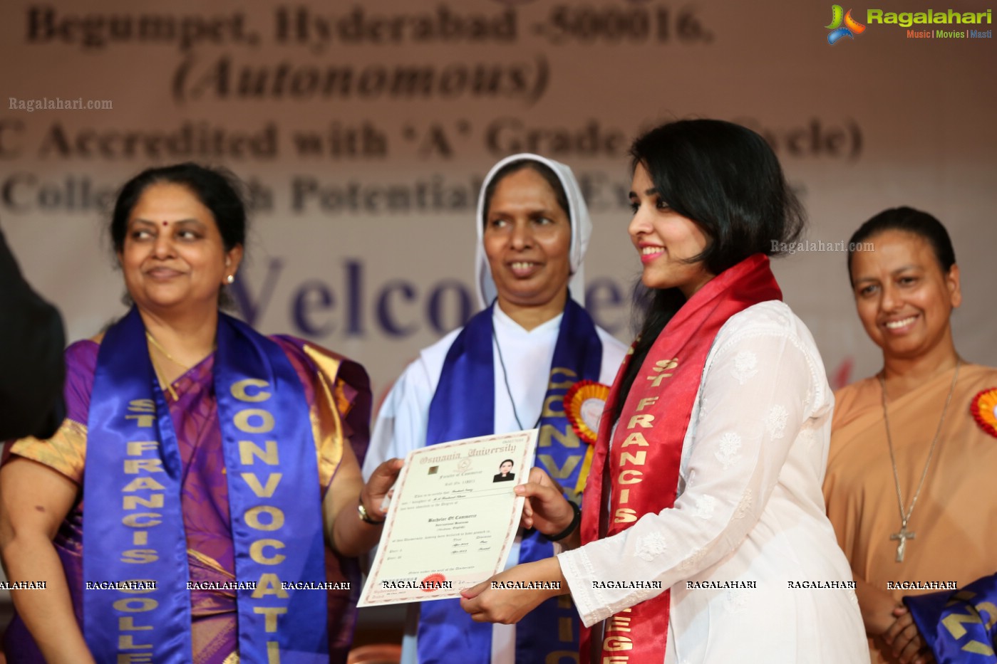 38th Convocation Ceremony of St. Francis College for Women, Hyderabad