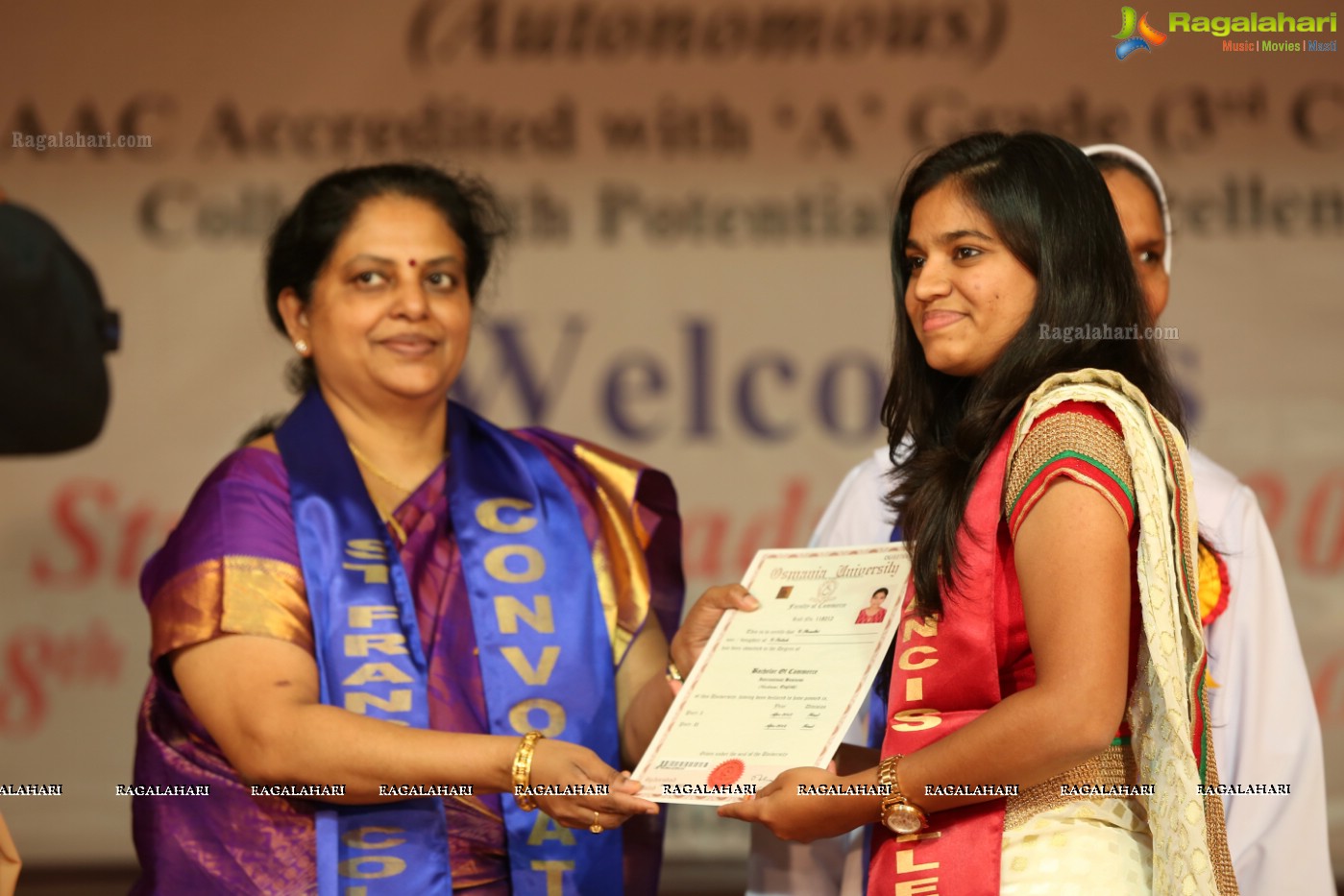 38th Convocation Ceremony of St. Francis College for Women, Hyderabad