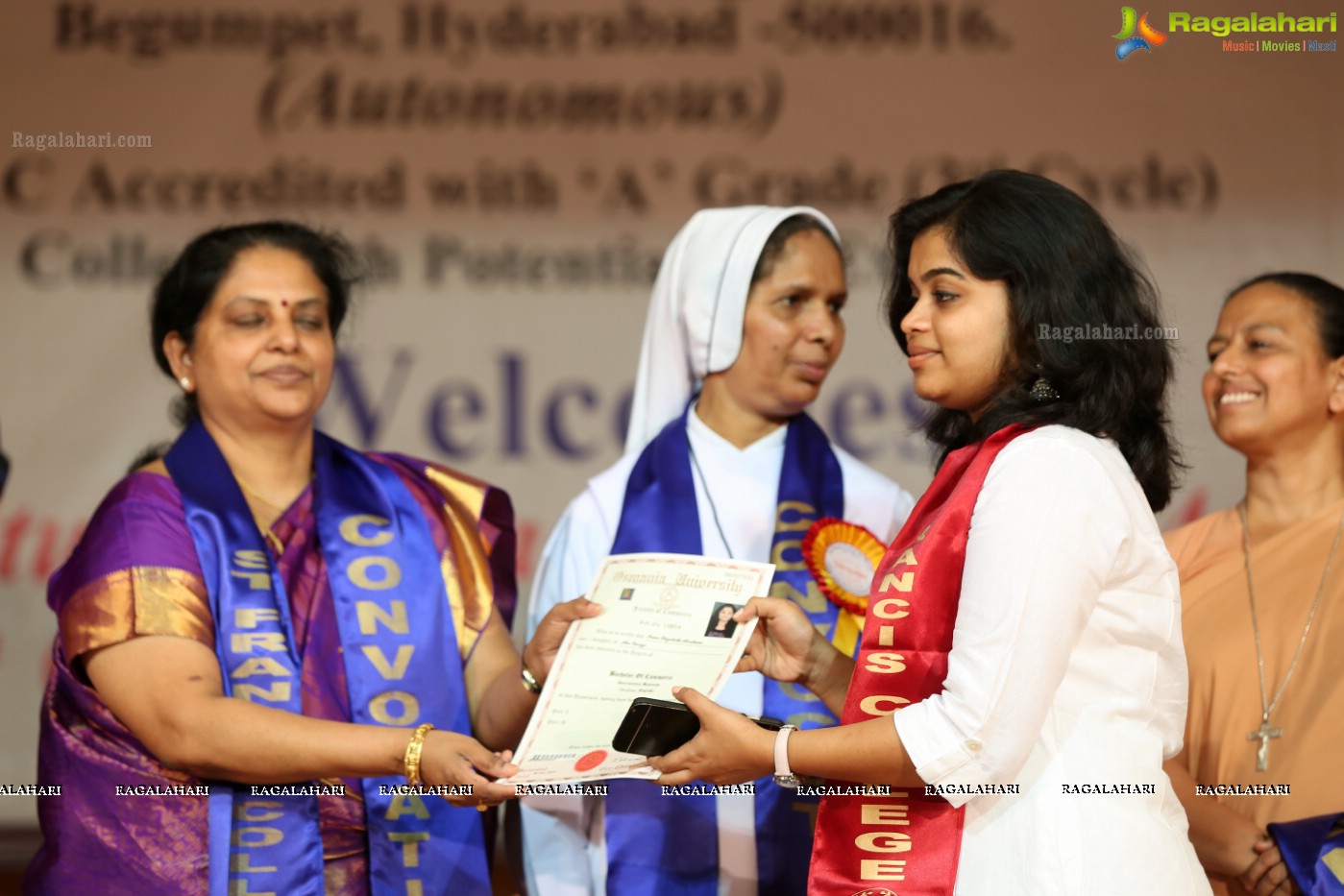 38th Convocation Ceremony of St. Francis College for Women, Hyderabad