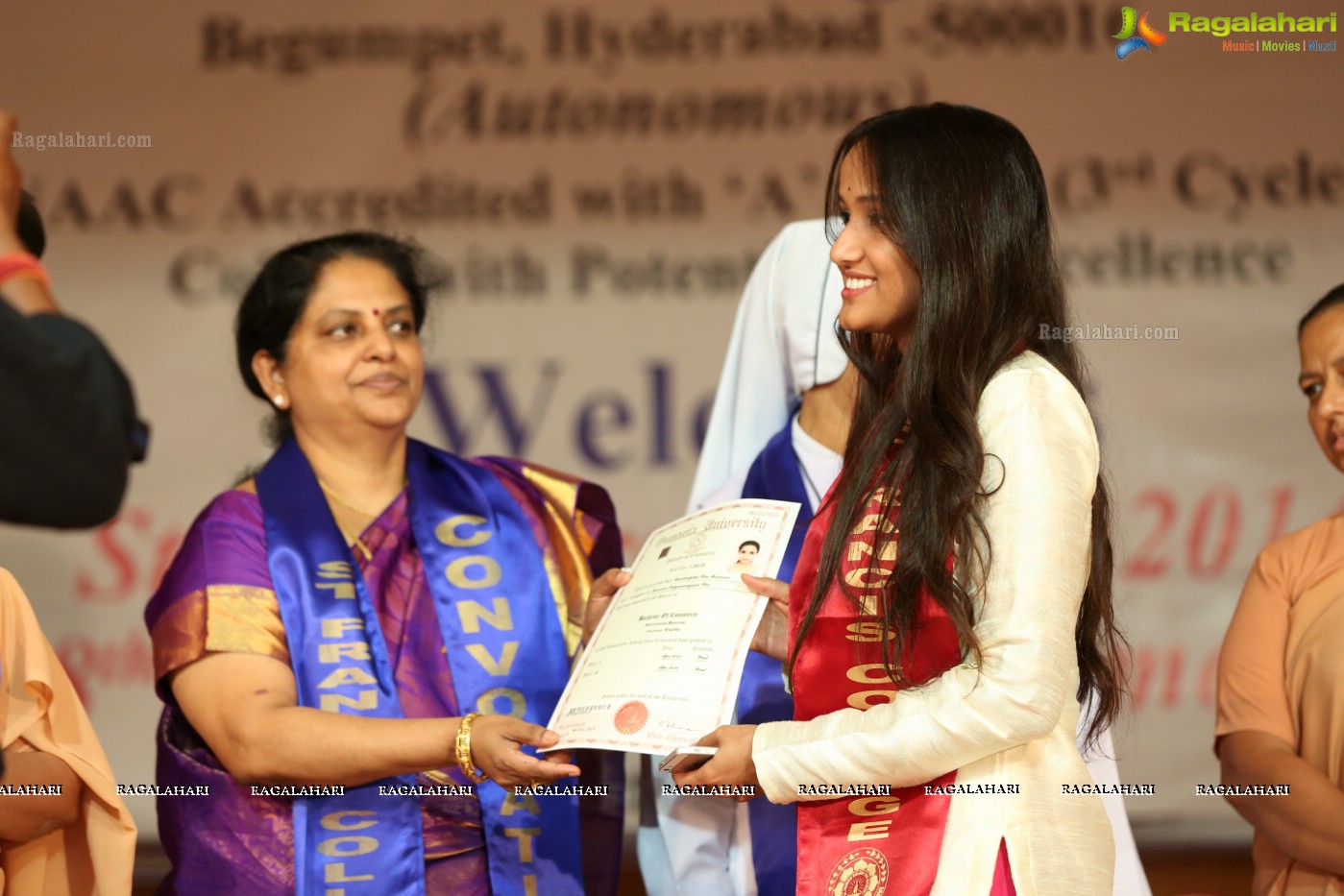 38th Convocation Ceremony of St. Francis College for Women, Hyderabad