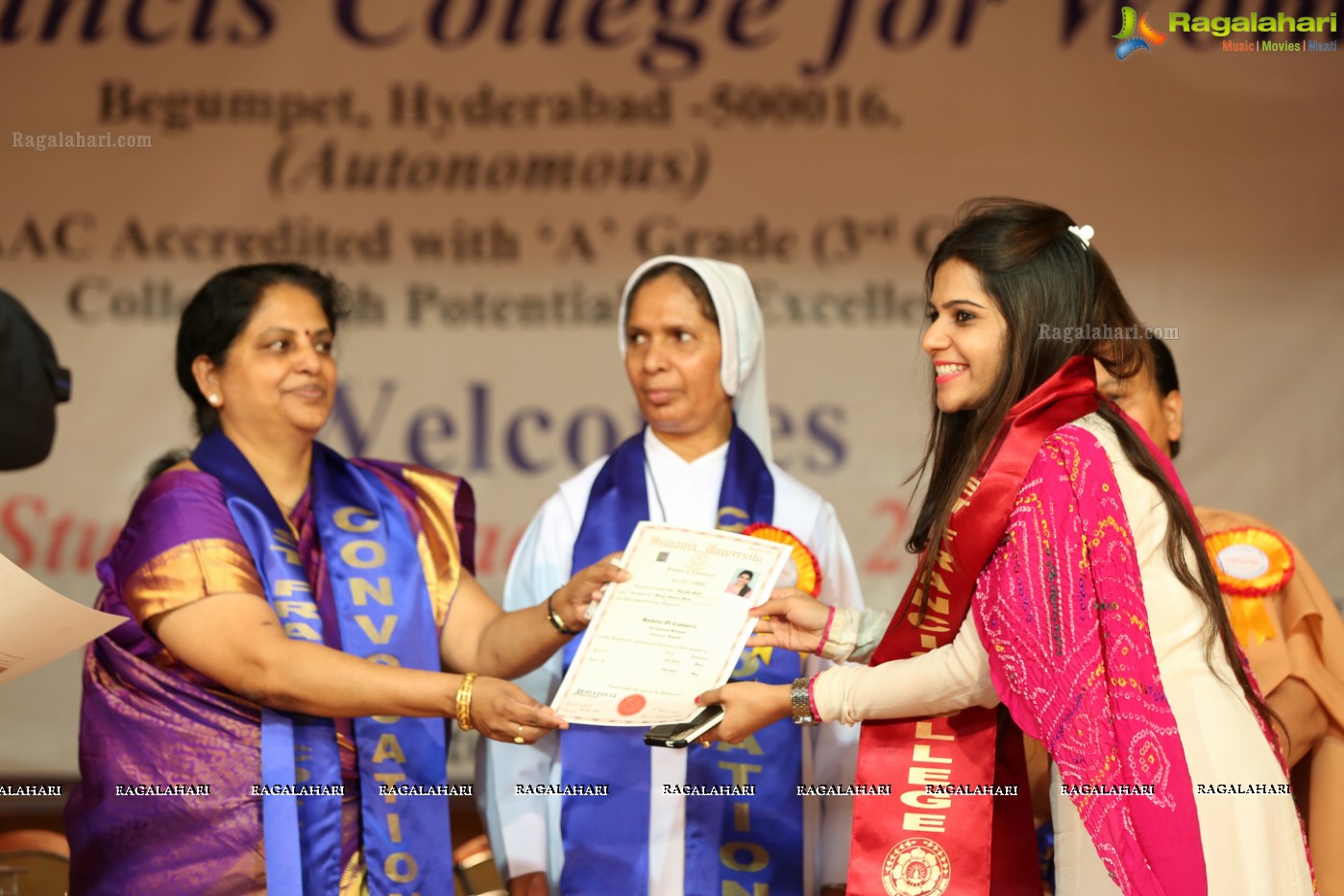 38th Convocation Ceremony of St. Francis College for Women, Hyderabad