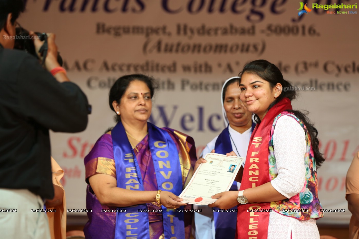 38th Convocation Ceremony of St. Francis College for Women, Hyderabad