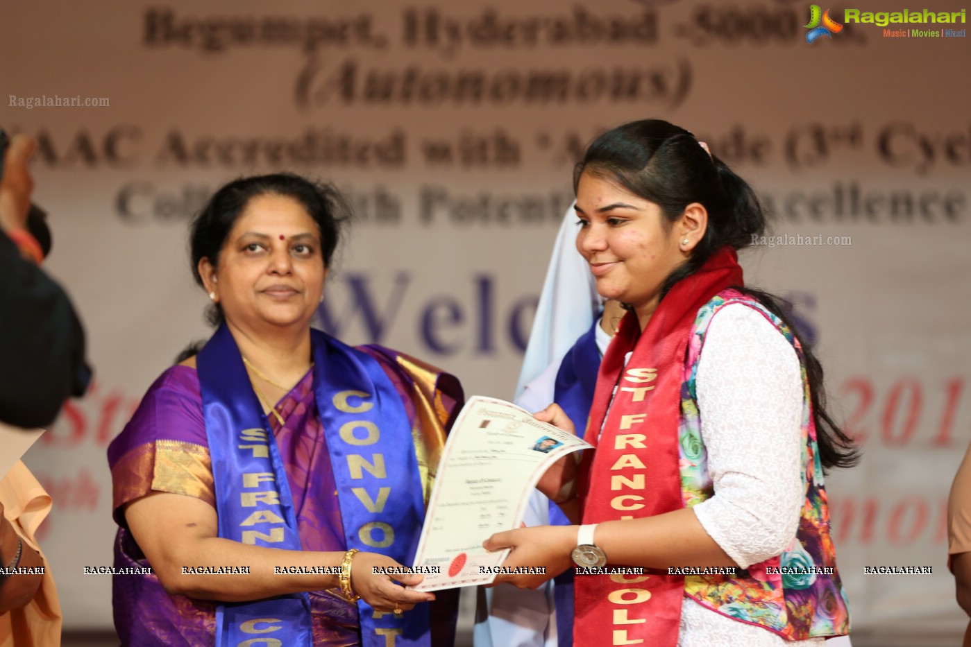 38th Convocation Ceremony of St. Francis College for Women, Hyderabad