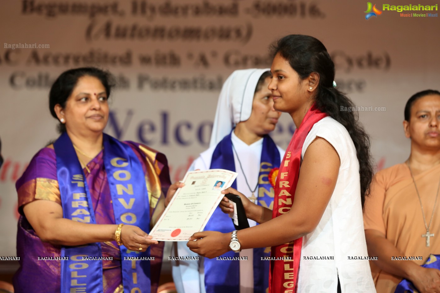 38th Convocation Ceremony of St. Francis College for Women, Hyderabad