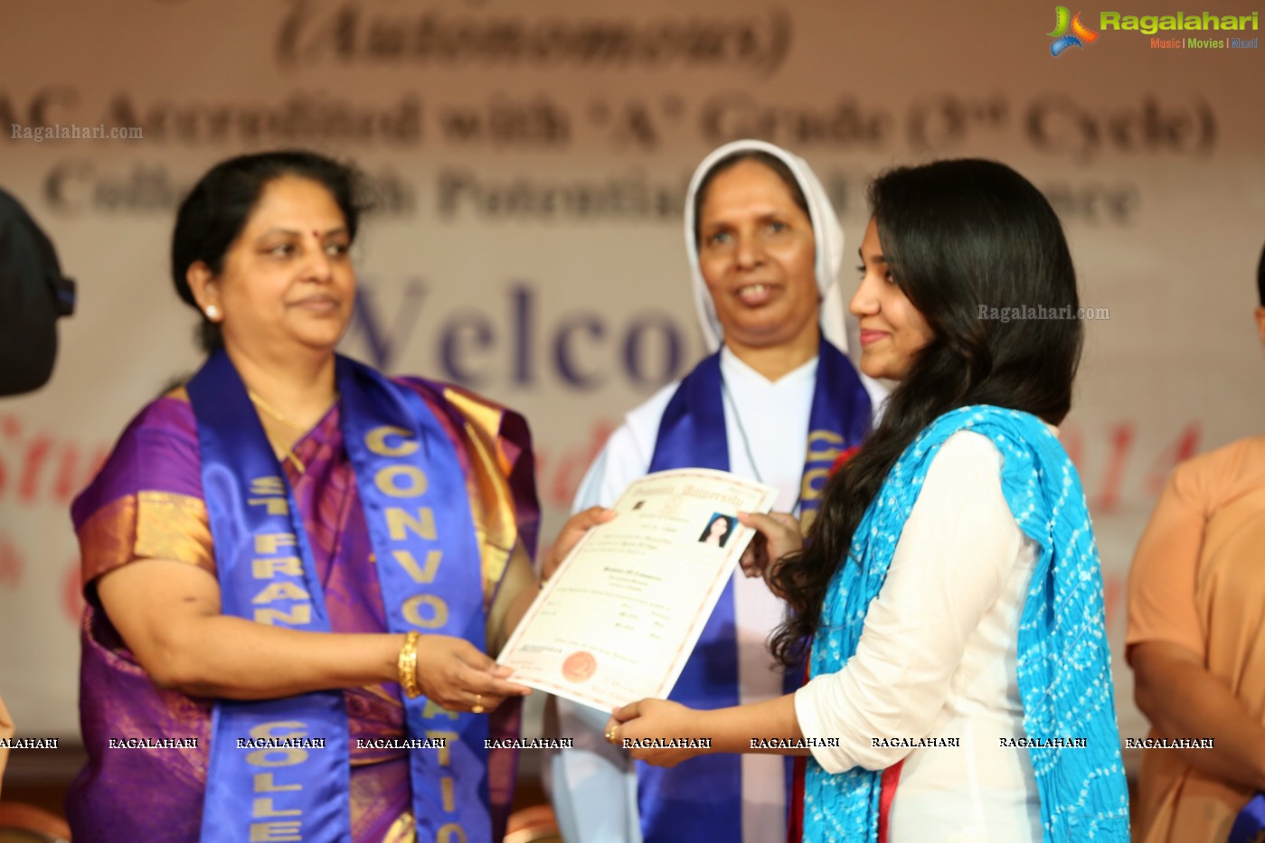 38th Convocation Ceremony of St. Francis College for Women, Hyderabad