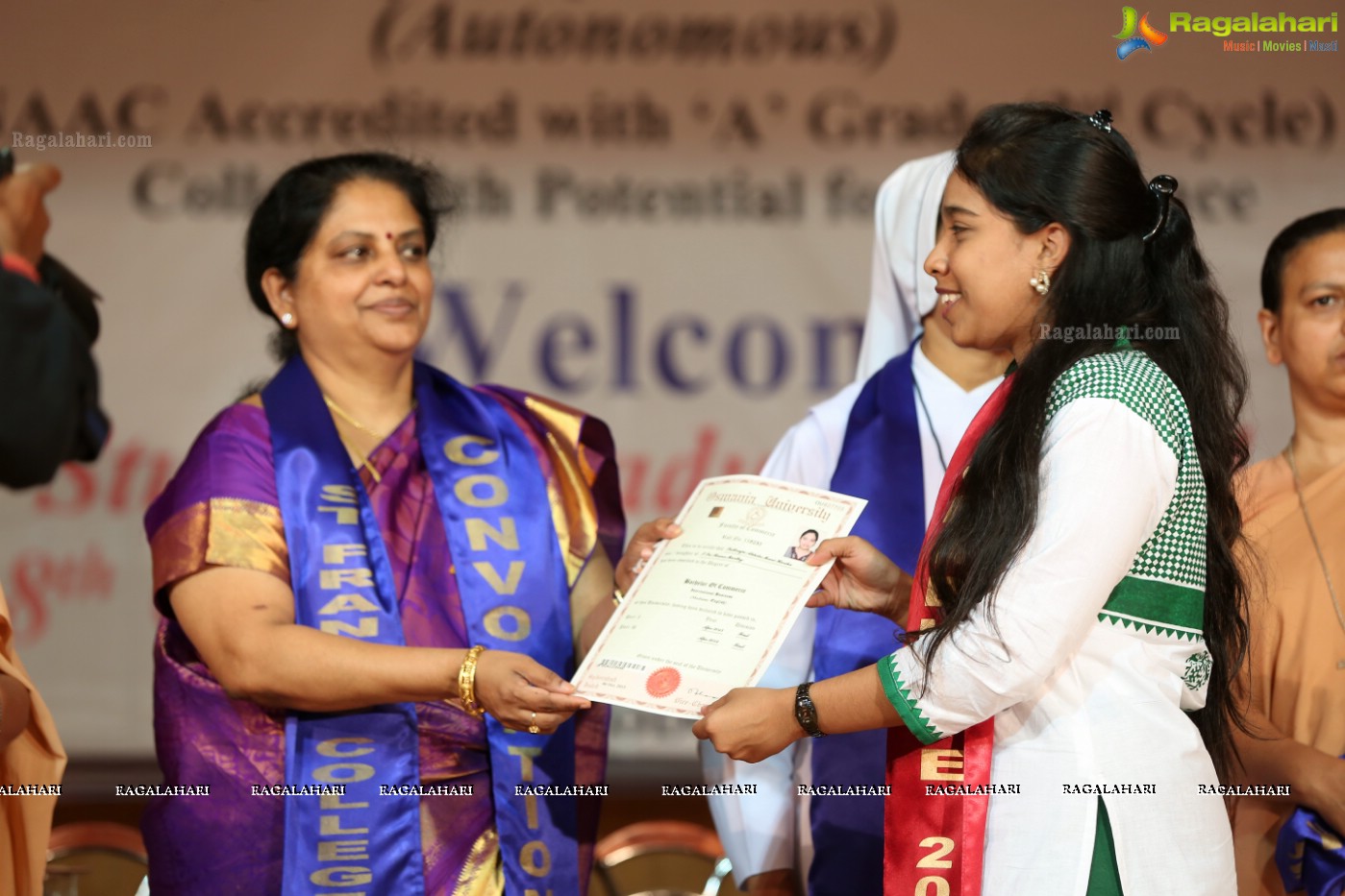 38th Convocation Ceremony of St. Francis College for Women, Hyderabad