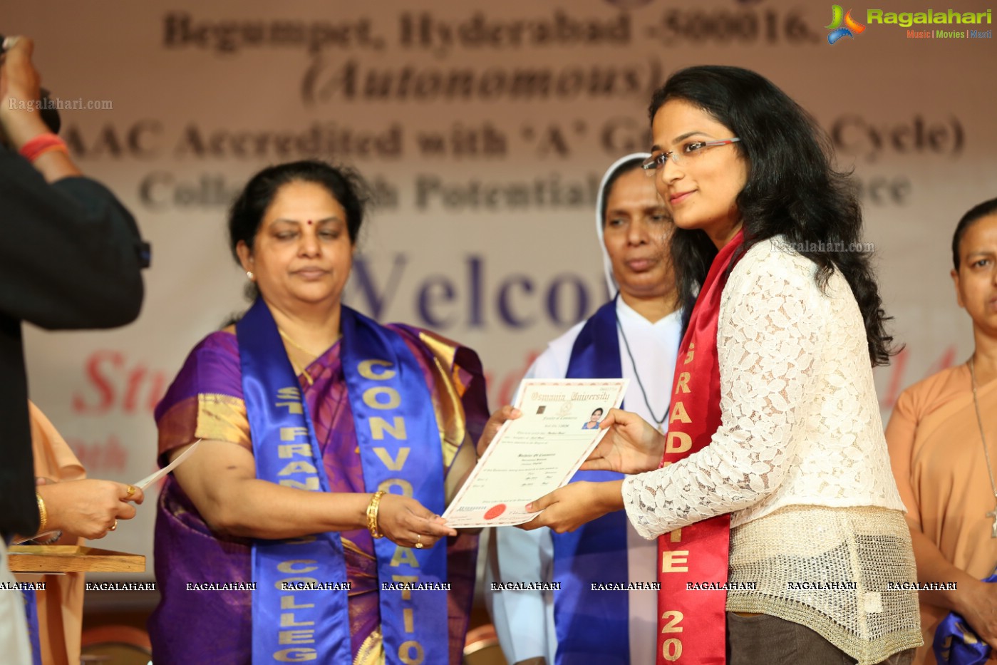 38th Convocation Ceremony of St. Francis College for Women, Hyderabad