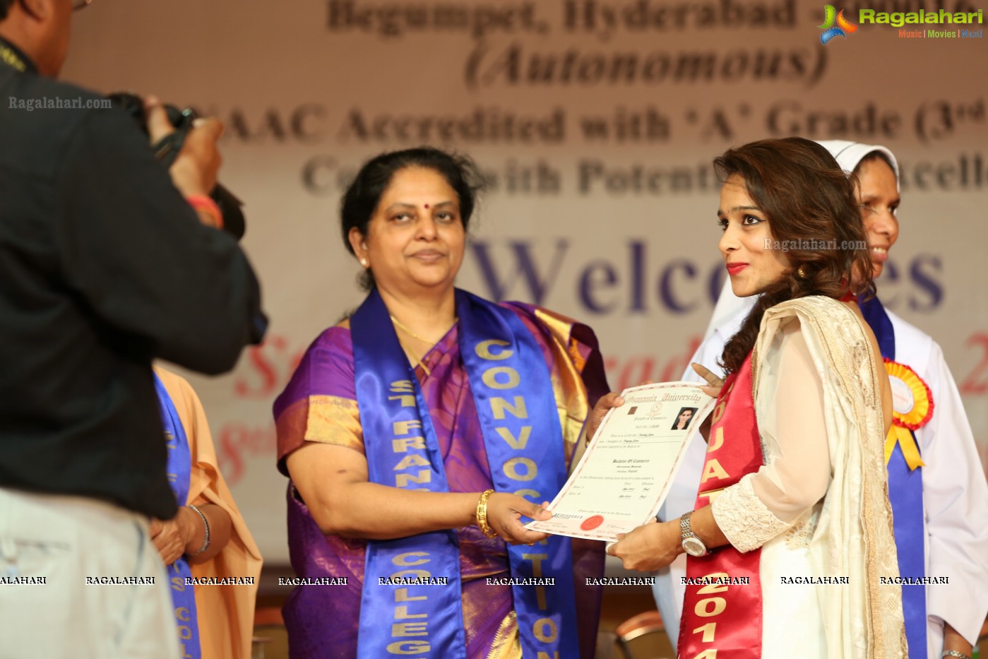 38th Convocation Ceremony of St. Francis College for Women, Hyderabad